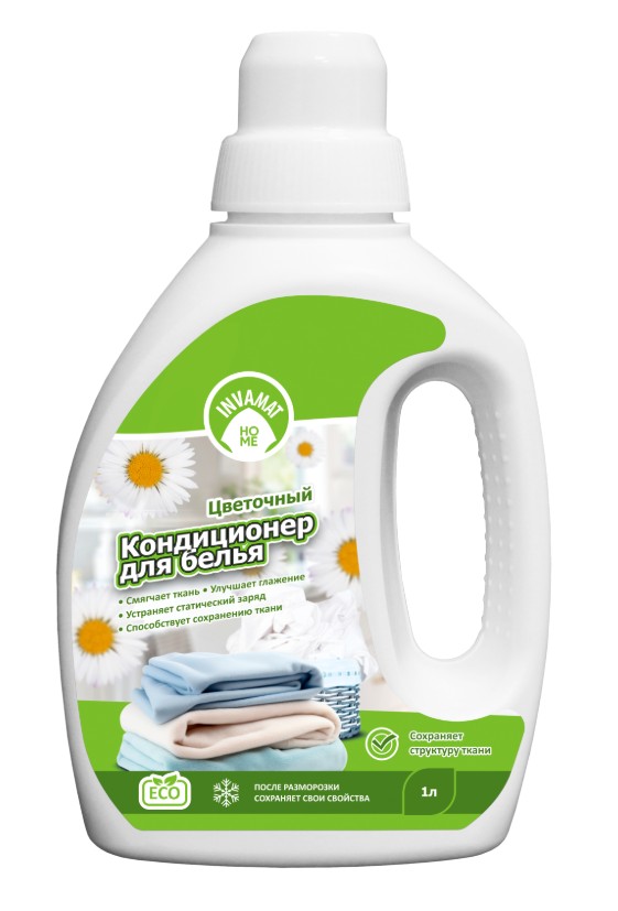 Кондиционер для белья «Цветочный» INVAMAT HOME, 1 л